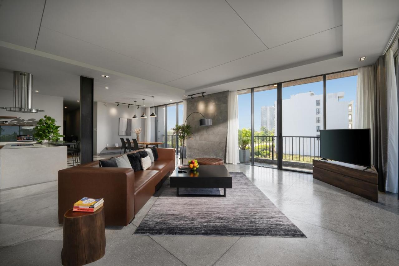 The Sense Apartment - Modern, Near My An Beach ダナン市 エクステリア 写真