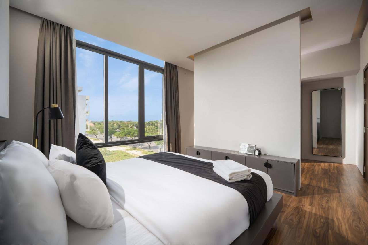 The Sense Apartment - Modern, Near My An Beach ダナン市 エクステリア 写真