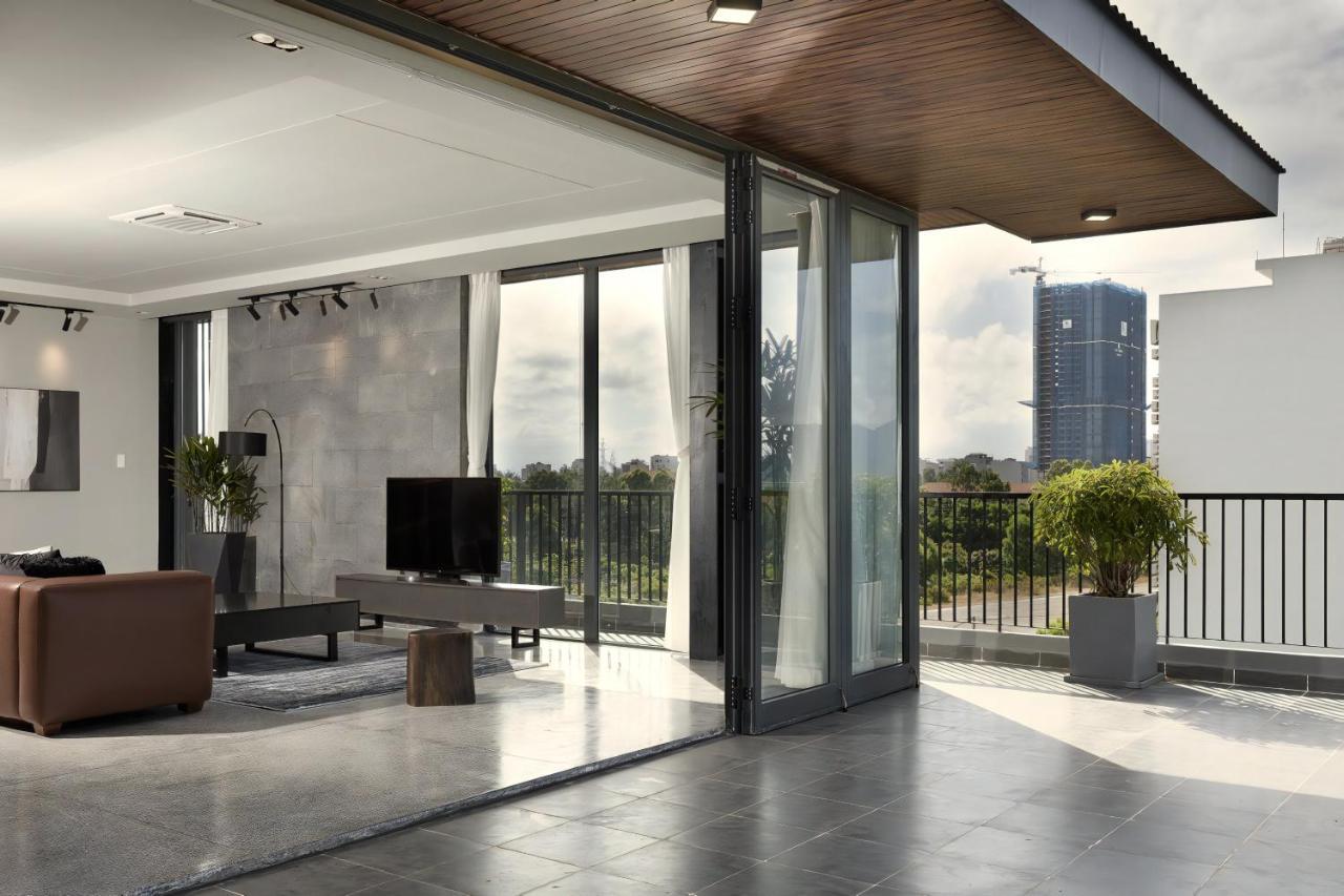 The Sense Apartment - Modern, Near My An Beach ダナン市 エクステリア 写真