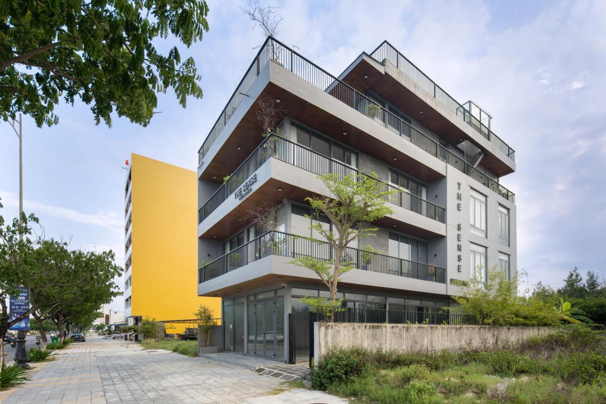 The Sense Apartment - Modern, Near My An Beach ダナン市 エクステリア 写真